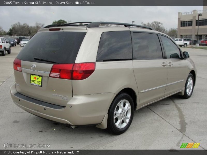 Desert Sand Mica / Taupe 2005 Toyota Sienna XLE Limited