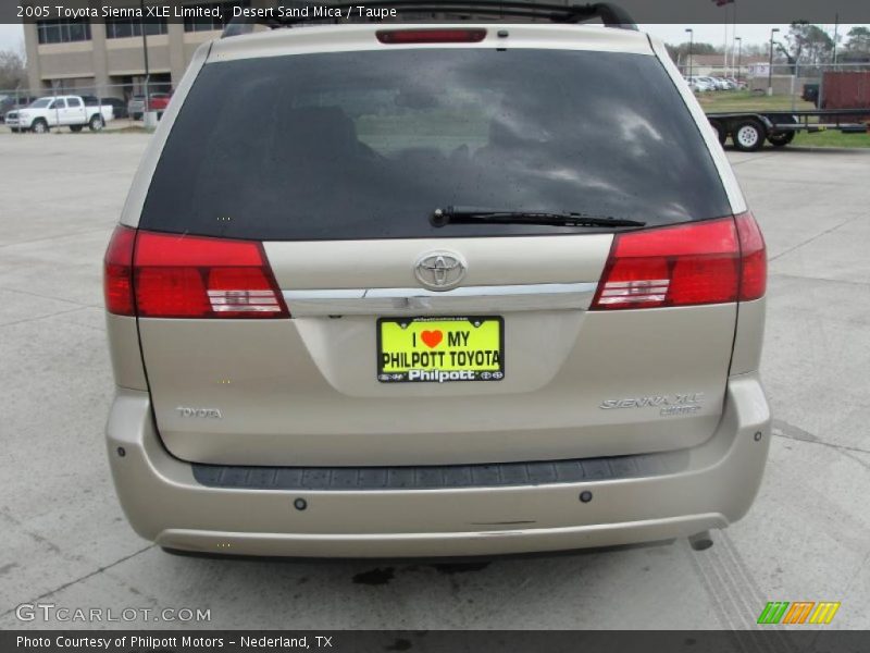 Desert Sand Mica / Taupe 2005 Toyota Sienna XLE Limited