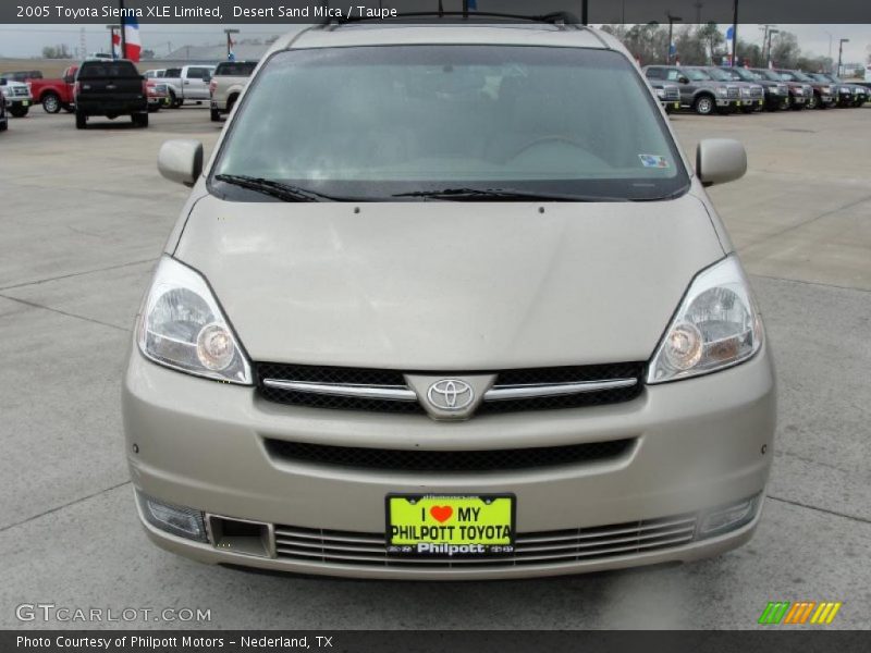 Desert Sand Mica / Taupe 2005 Toyota Sienna XLE Limited
