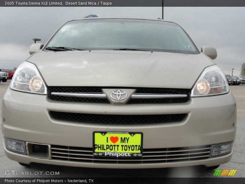 Desert Sand Mica / Taupe 2005 Toyota Sienna XLE Limited