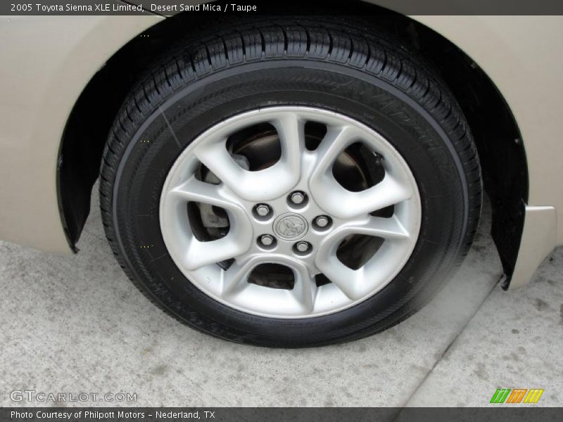 Desert Sand Mica / Taupe 2005 Toyota Sienna XLE Limited