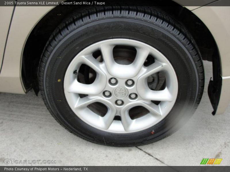 Desert Sand Mica / Taupe 2005 Toyota Sienna XLE Limited
