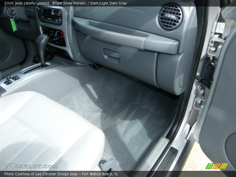 Bright Silver Metallic / Dark/Light Slate Gray 2006 Jeep Liberty Limited