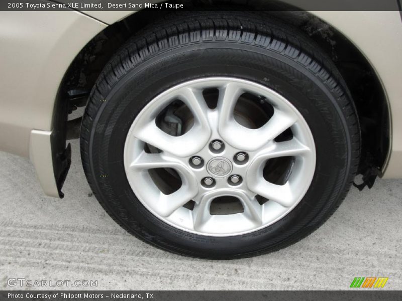 Desert Sand Mica / Taupe 2005 Toyota Sienna XLE Limited