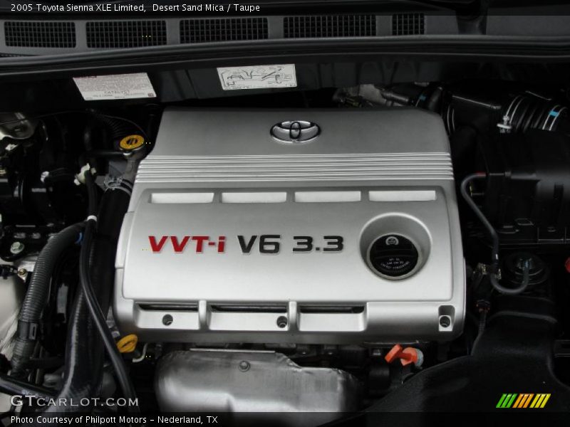 Desert Sand Mica / Taupe 2005 Toyota Sienna XLE Limited