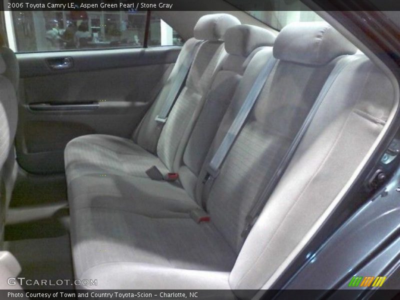 Aspen Green Pearl / Stone Gray 2006 Toyota Camry LE