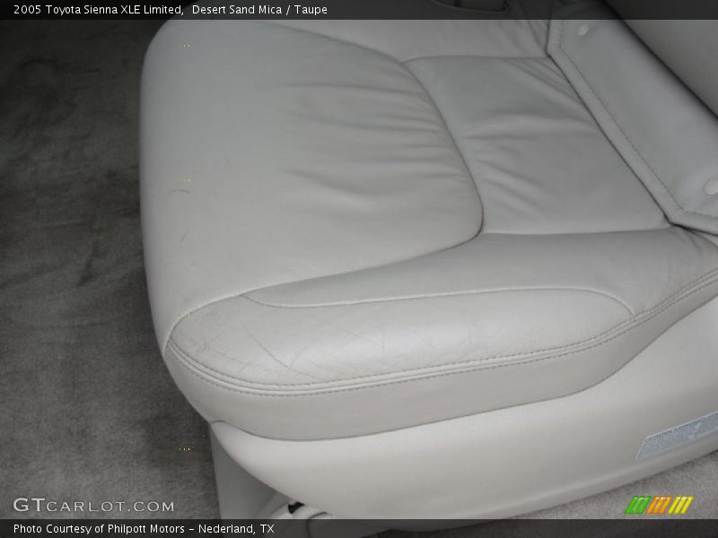 Desert Sand Mica / Taupe 2005 Toyota Sienna XLE Limited