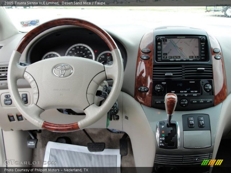 Desert Sand Mica / Taupe 2005 Toyota Sienna XLE Limited