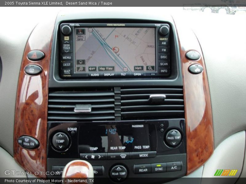 Desert Sand Mica / Taupe 2005 Toyota Sienna XLE Limited