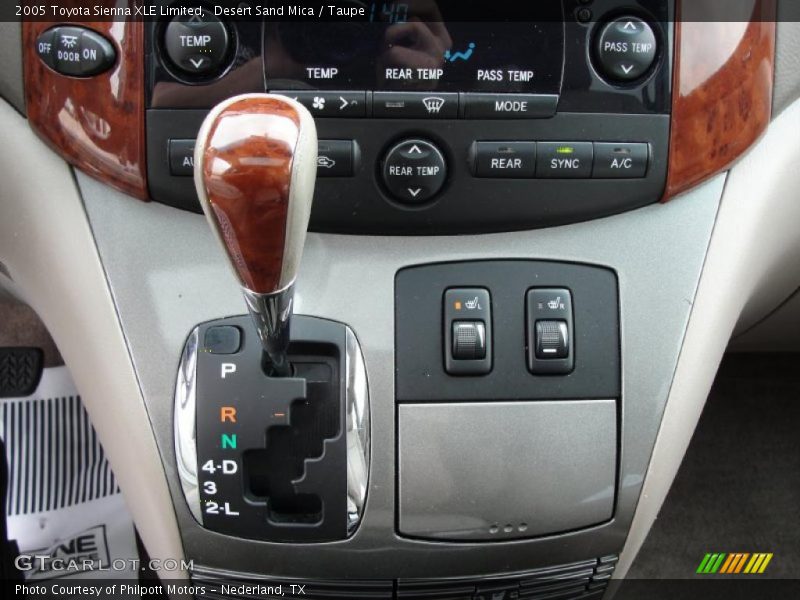 Desert Sand Mica / Taupe 2005 Toyota Sienna XLE Limited