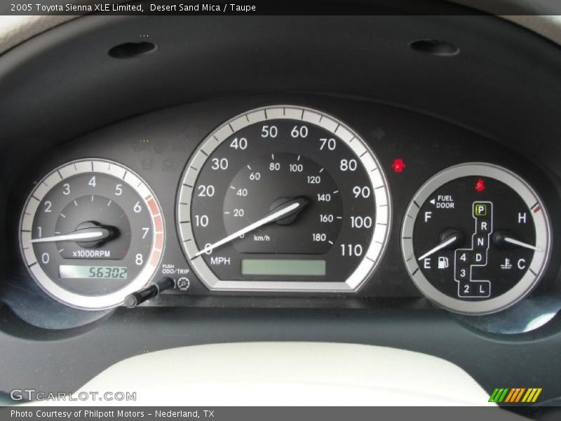 Desert Sand Mica / Taupe 2005 Toyota Sienna XLE Limited