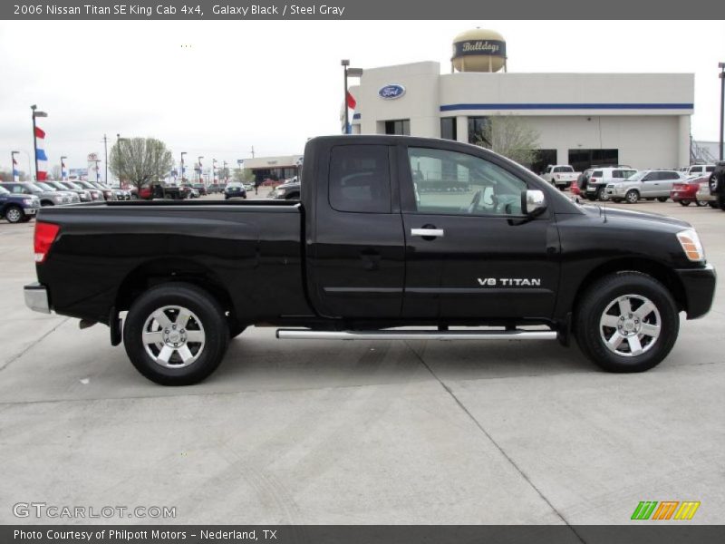 Galaxy Black / Steel Gray 2006 Nissan Titan SE King Cab 4x4