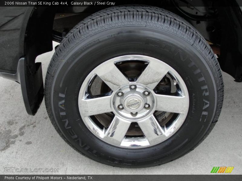 Galaxy Black / Steel Gray 2006 Nissan Titan SE King Cab 4x4