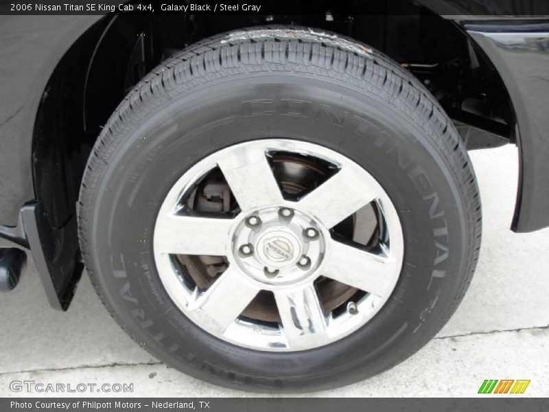 Galaxy Black / Steel Gray 2006 Nissan Titan SE King Cab 4x4