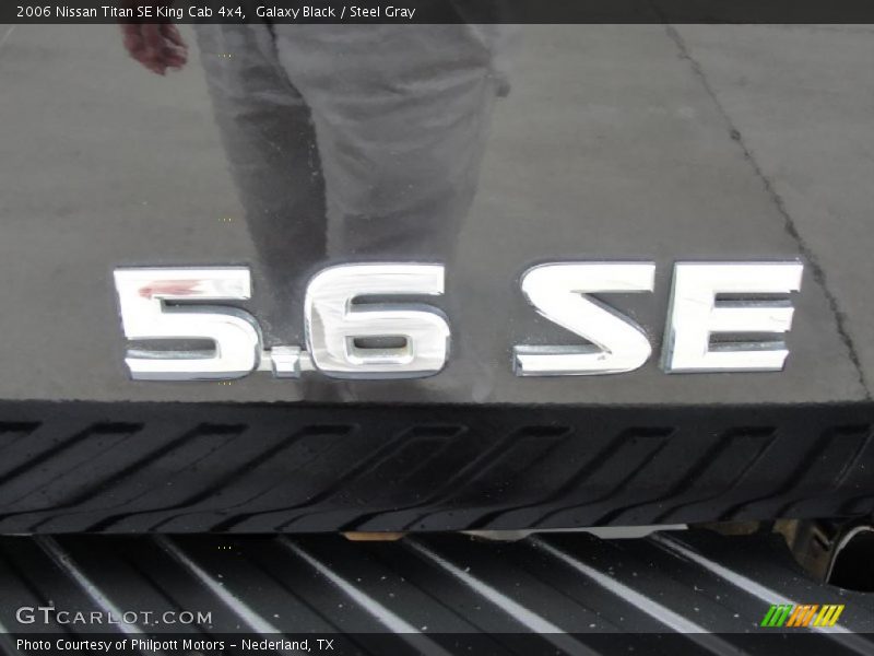 Galaxy Black / Steel Gray 2006 Nissan Titan SE King Cab 4x4