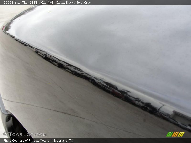 Galaxy Black / Steel Gray 2006 Nissan Titan SE King Cab 4x4