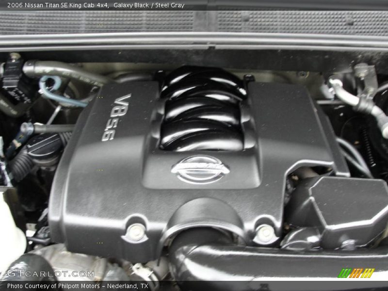Galaxy Black / Steel Gray 2006 Nissan Titan SE King Cab 4x4