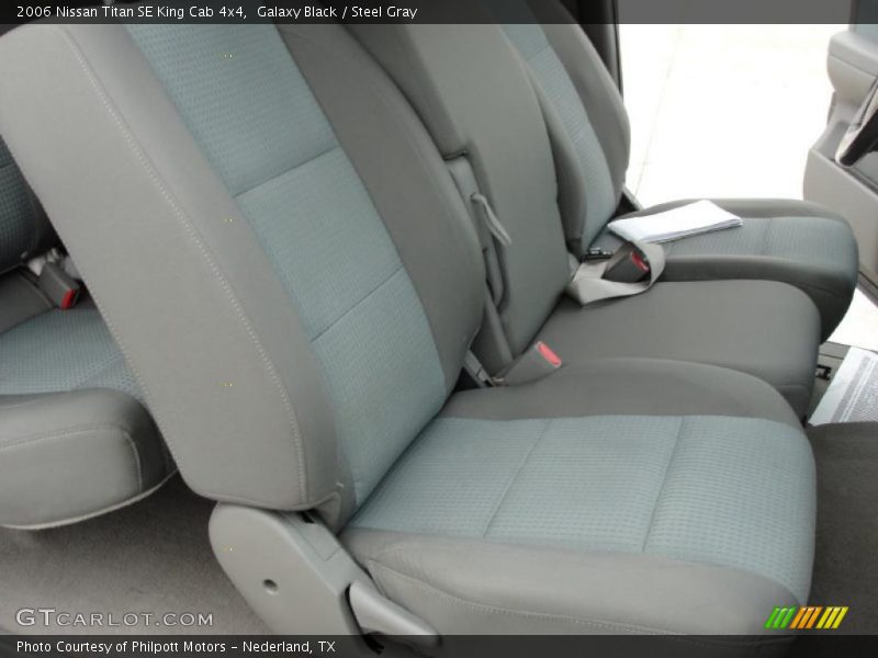 Galaxy Black / Steel Gray 2006 Nissan Titan SE King Cab 4x4