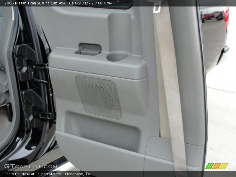 Galaxy Black / Steel Gray 2006 Nissan Titan SE King Cab 4x4