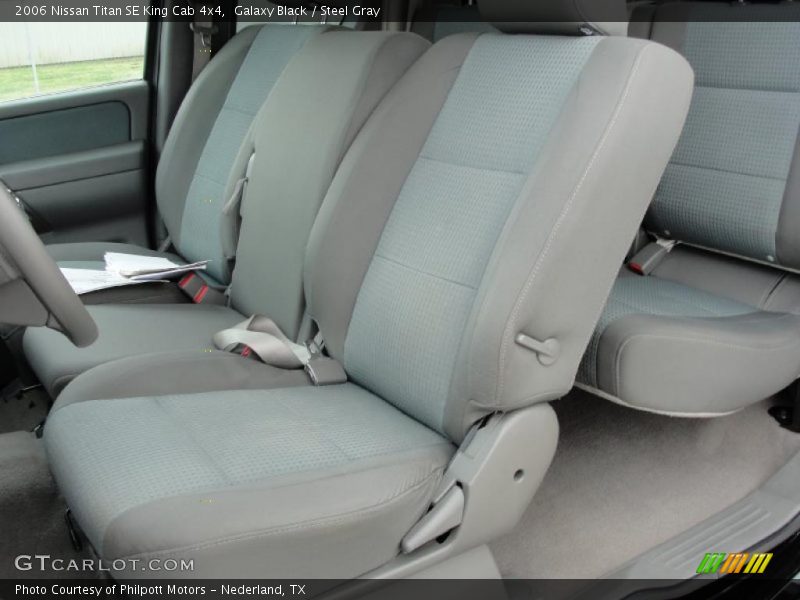 Galaxy Black / Steel Gray 2006 Nissan Titan SE King Cab 4x4