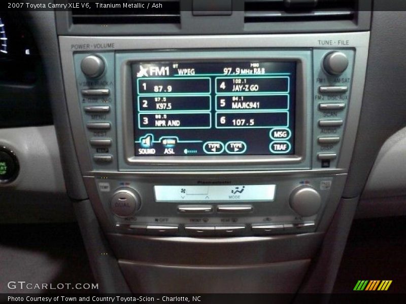 Titanium Metallic / Ash 2007 Toyota Camry XLE V6