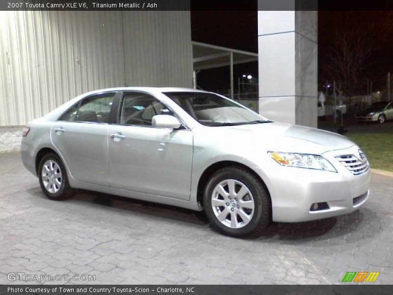 Titanium Metallic / Ash 2007 Toyota Camry XLE V6