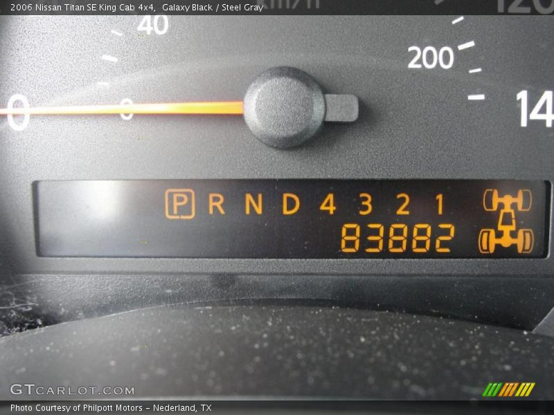 Galaxy Black / Steel Gray 2006 Nissan Titan SE King Cab 4x4