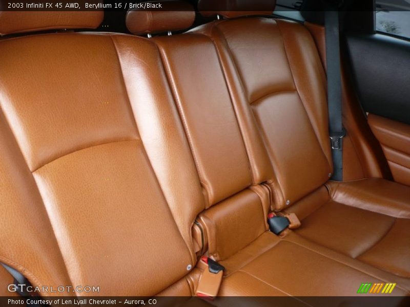 Beryllium 16 / Brick/Black 2003 Infiniti FX 45 AWD
