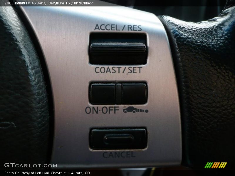 Beryllium 16 / Brick/Black 2003 Infiniti FX 45 AWD