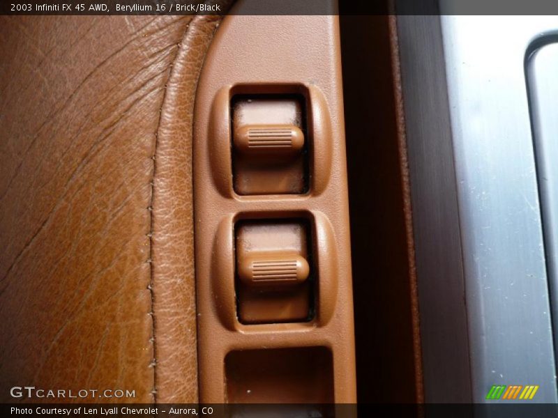 Beryllium 16 / Brick/Black 2003 Infiniti FX 45 AWD