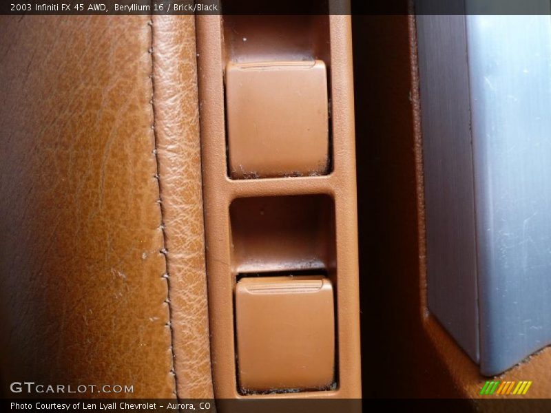 Beryllium 16 / Brick/Black 2003 Infiniti FX 45 AWD