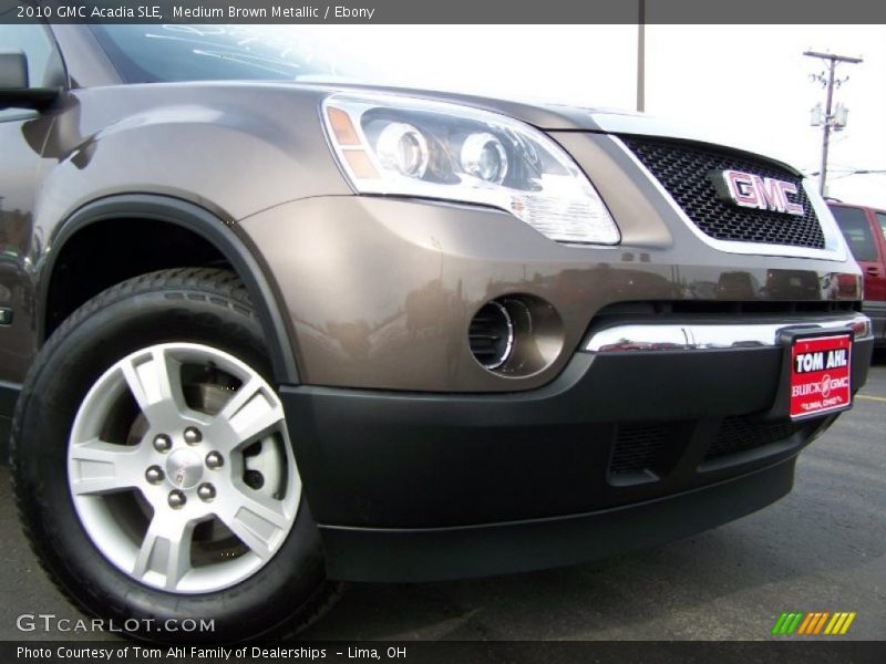 Medium Brown Metallic / Ebony 2010 GMC Acadia SLE