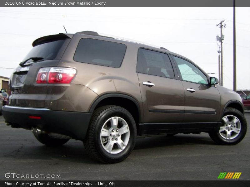 Medium Brown Metallic / Ebony 2010 GMC Acadia SLE