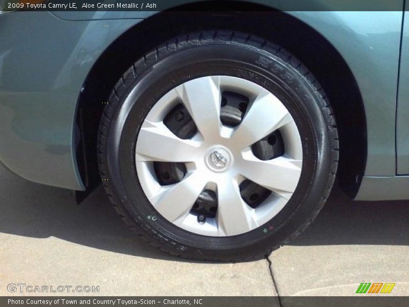 Aloe Green Metallic / Ash 2009 Toyota Camry LE