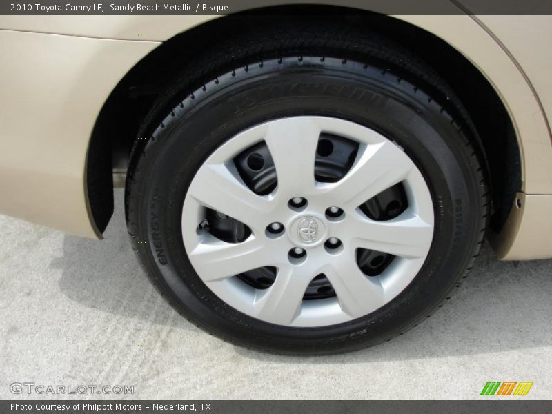 Sandy Beach Metallic / Bisque 2010 Toyota Camry LE