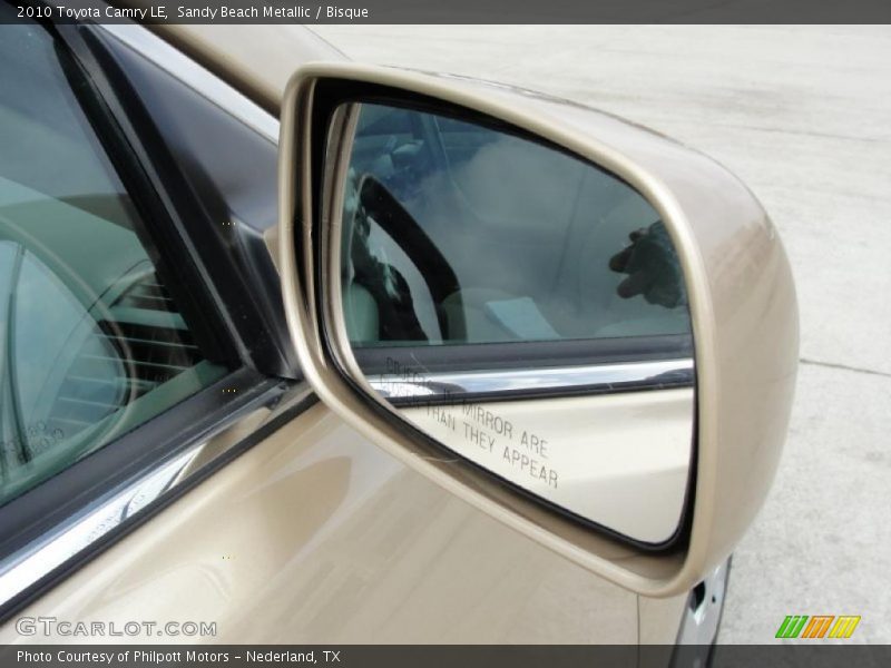 Sandy Beach Metallic / Bisque 2010 Toyota Camry LE