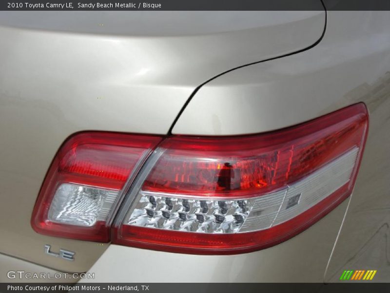 Sandy Beach Metallic / Bisque 2010 Toyota Camry LE