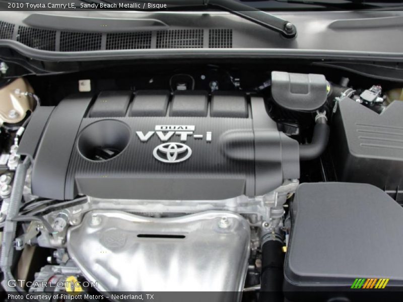 Sandy Beach Metallic / Bisque 2010 Toyota Camry LE