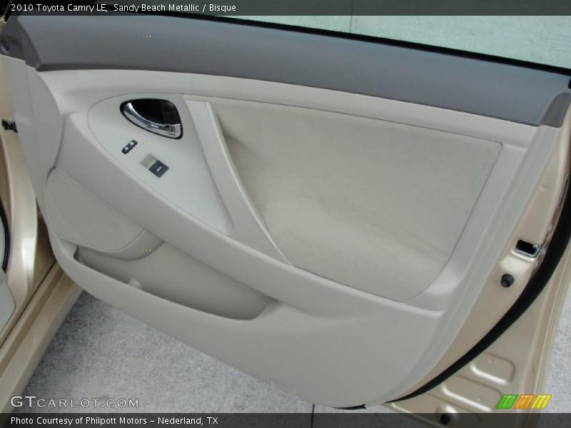 Sandy Beach Metallic / Bisque 2010 Toyota Camry LE