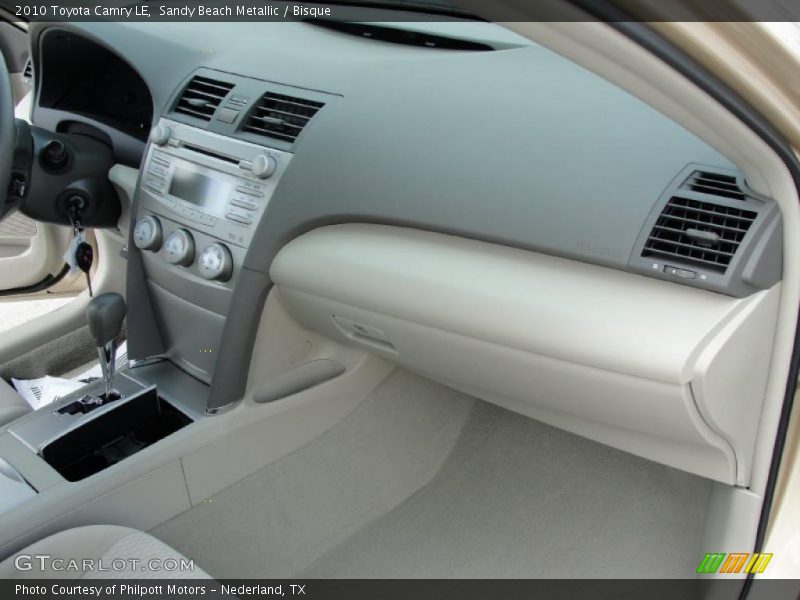 Sandy Beach Metallic / Bisque 2010 Toyota Camry LE