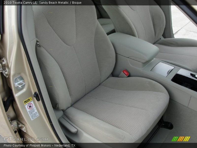 Sandy Beach Metallic / Bisque 2010 Toyota Camry LE