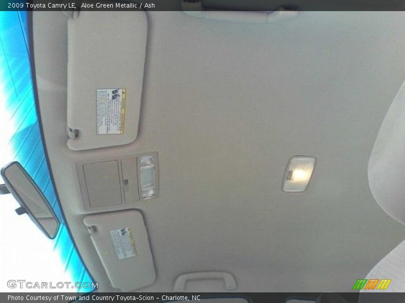 Aloe Green Metallic / Ash 2009 Toyota Camry LE