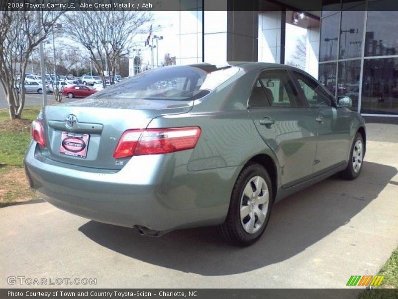 Aloe Green Metallic / Ash 2009 Toyota Camry LE