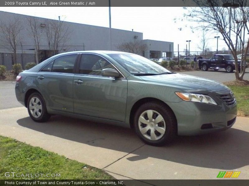 Aloe Green Metallic / Ash 2009 Toyota Camry LE