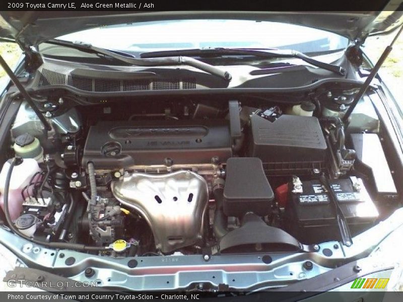Aloe Green Metallic / Ash 2009 Toyota Camry LE