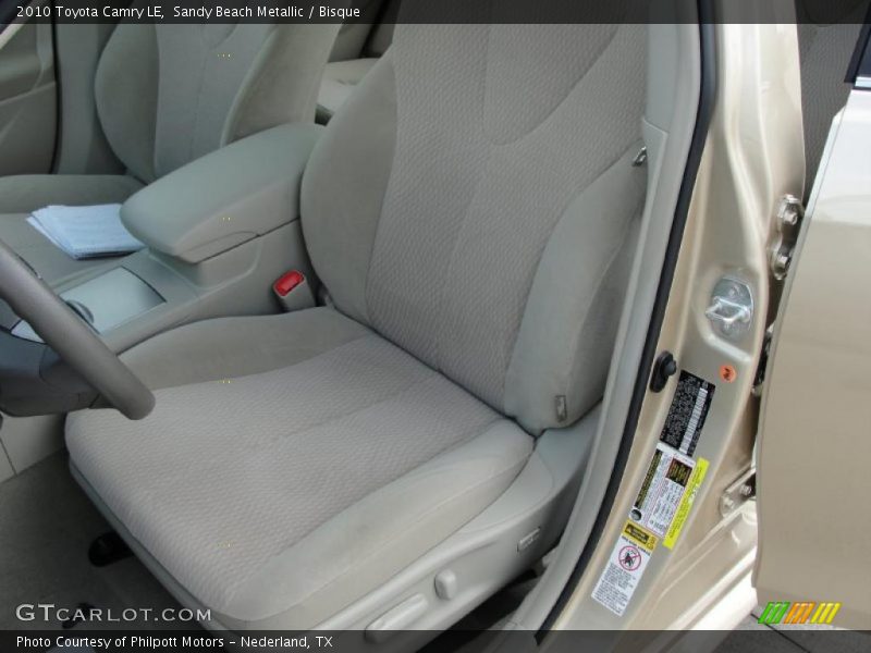 Sandy Beach Metallic / Bisque 2010 Toyota Camry LE