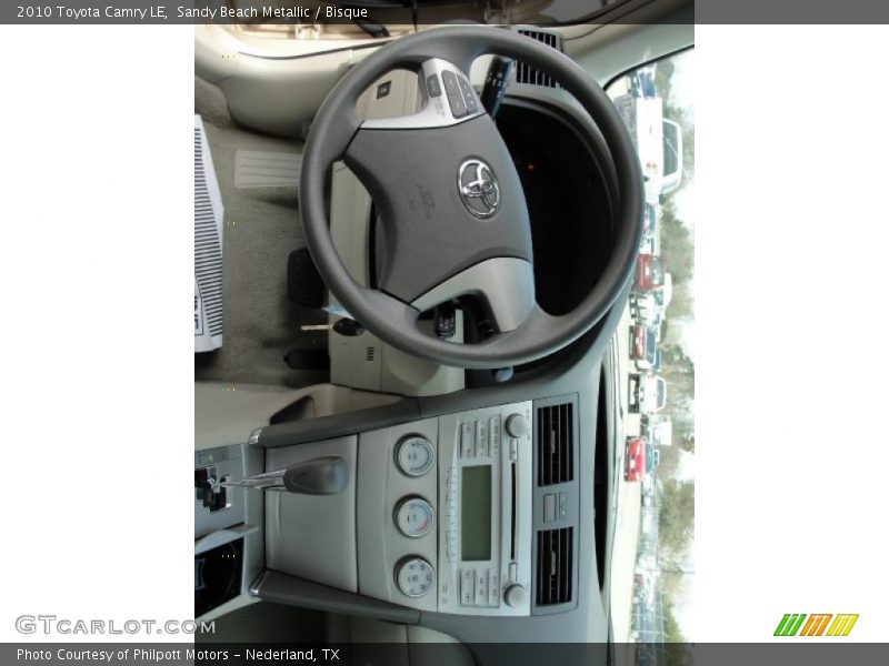 Sandy Beach Metallic / Bisque 2010 Toyota Camry LE