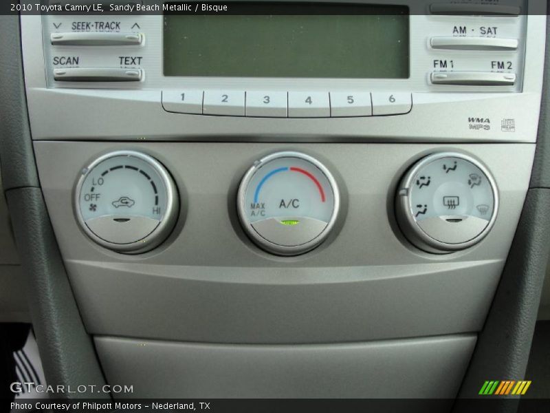 Sandy Beach Metallic / Bisque 2010 Toyota Camry LE