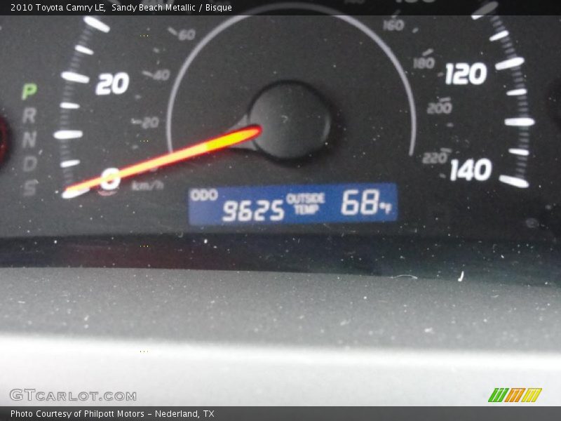 Sandy Beach Metallic / Bisque 2010 Toyota Camry LE