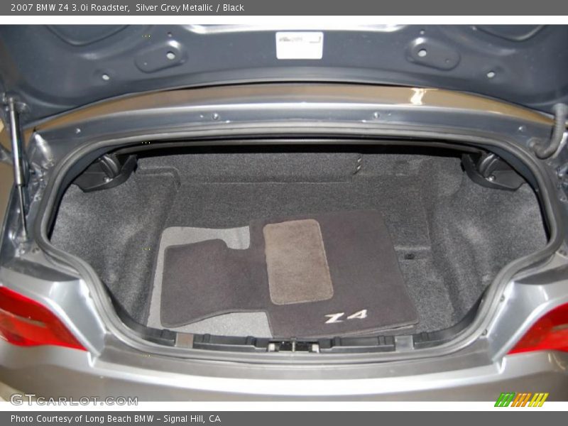 Silver Grey Metallic / Black 2007 BMW Z4 3.0i Roadster